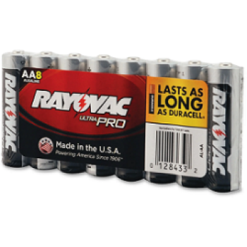 RAYOVAC&reg; AL-AA-8P RAY AL-AA